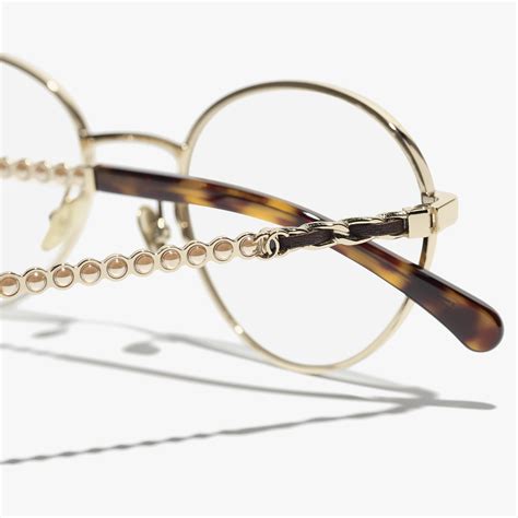 chanel round sunglasses aliexpress|Round Blue Light Glasses Metal & Glass Pearls Light Gold.